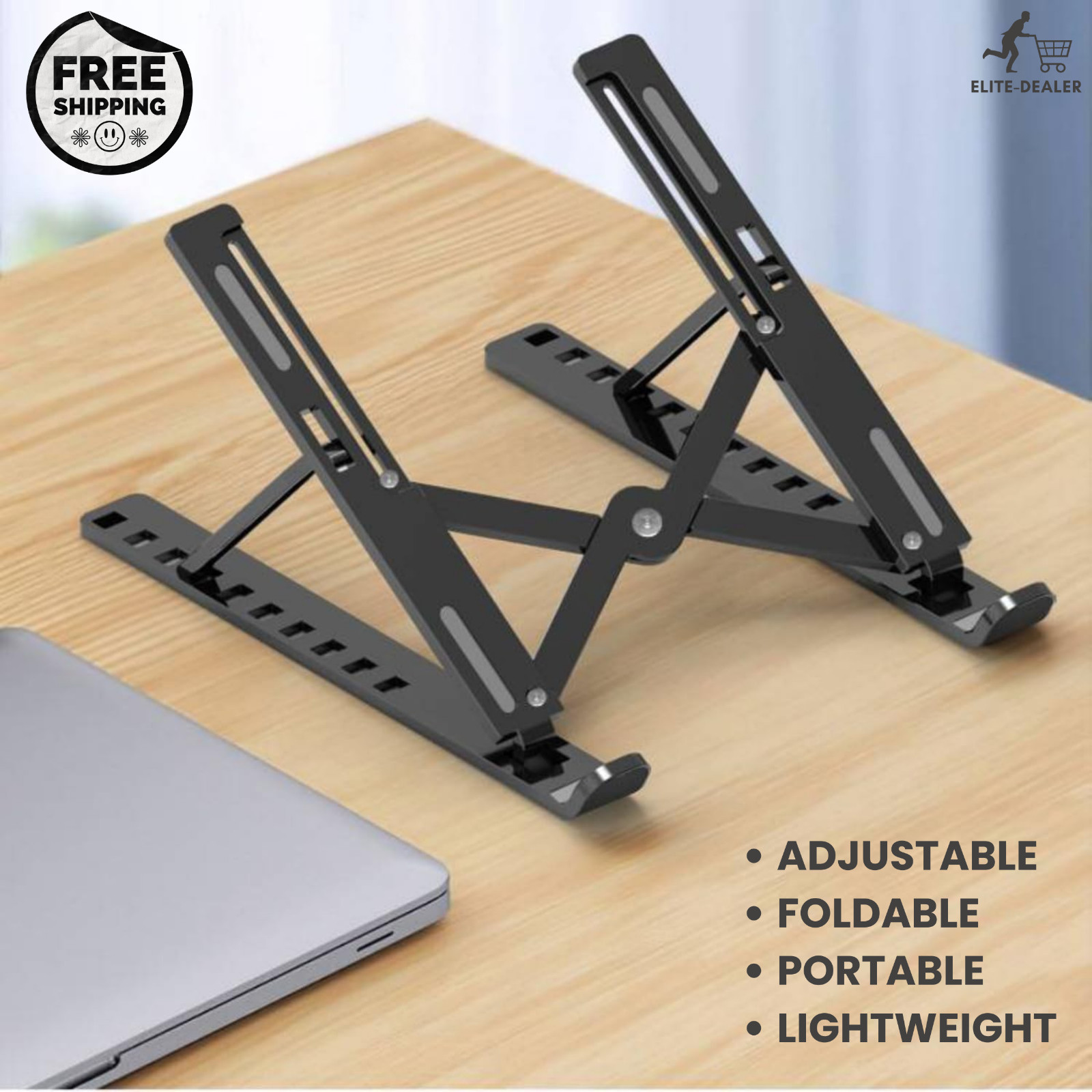 Portable Laptop Stand Adjustable Foldable Notebook Tablet Holder Computer Desk