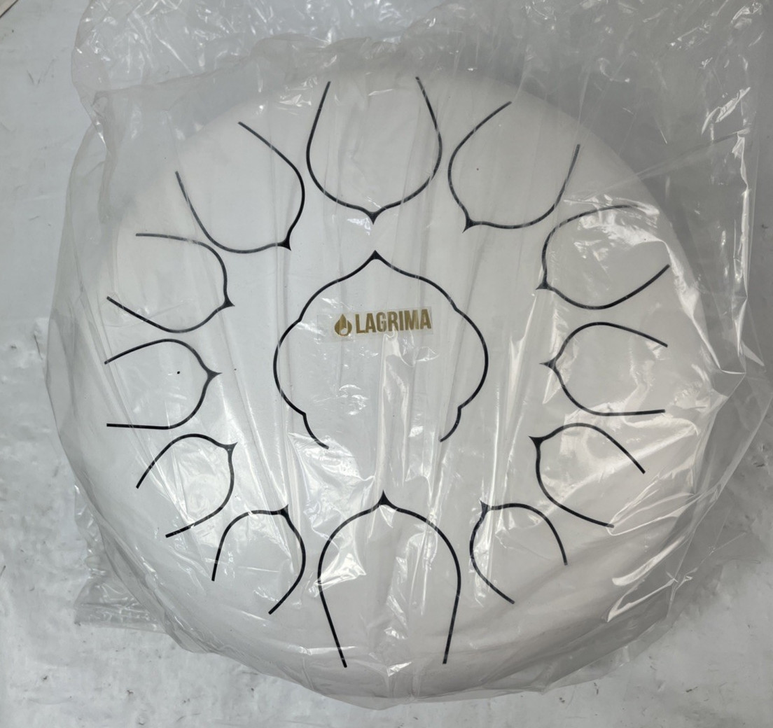Lagrima Steel Drum White