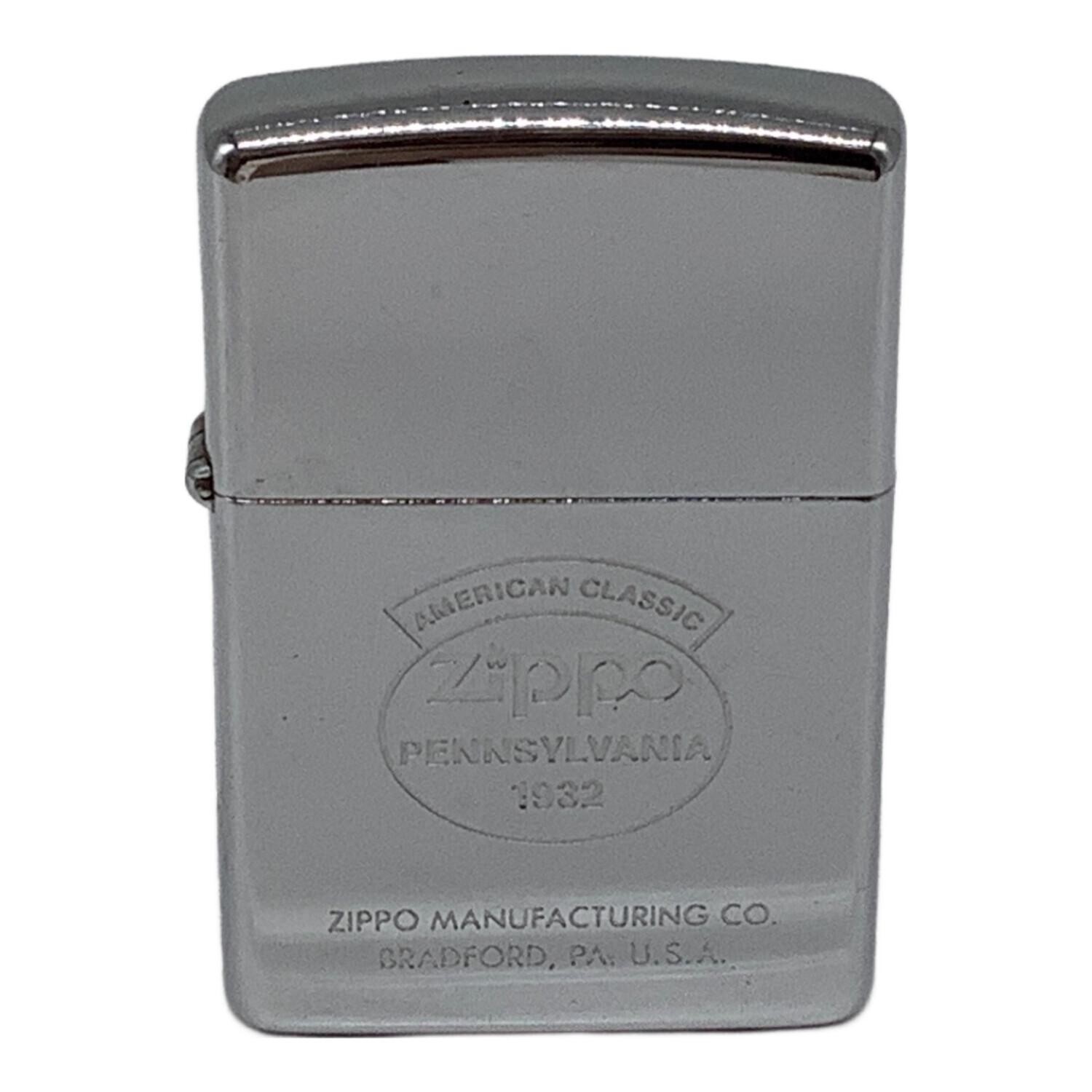 Vintage Zippo 1991 American Classic Zippo Pennsylvania 1932 Oil Lighter