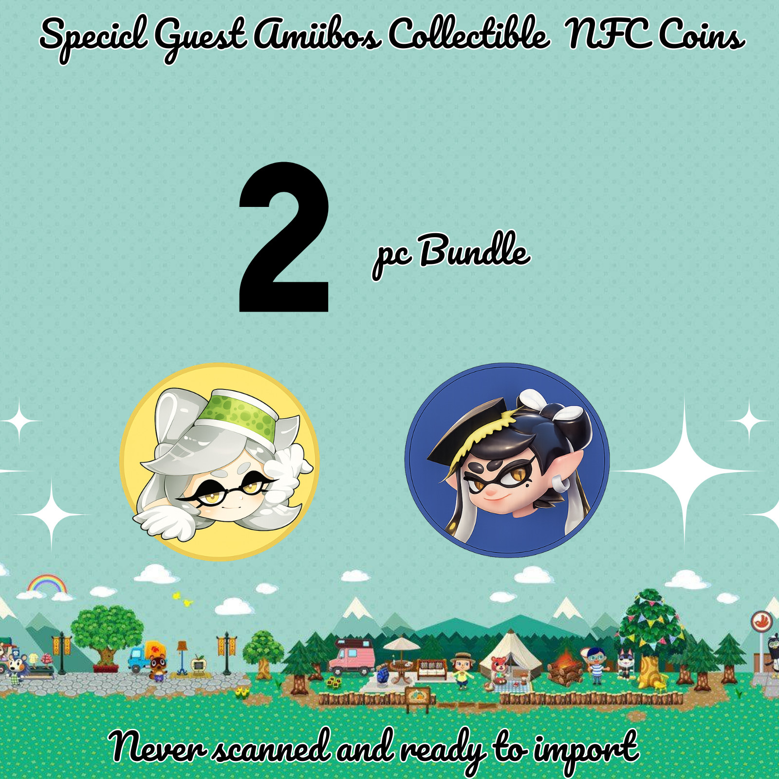 Animal Crossing Crossover amiibo Cece & Viche 3.0 Update