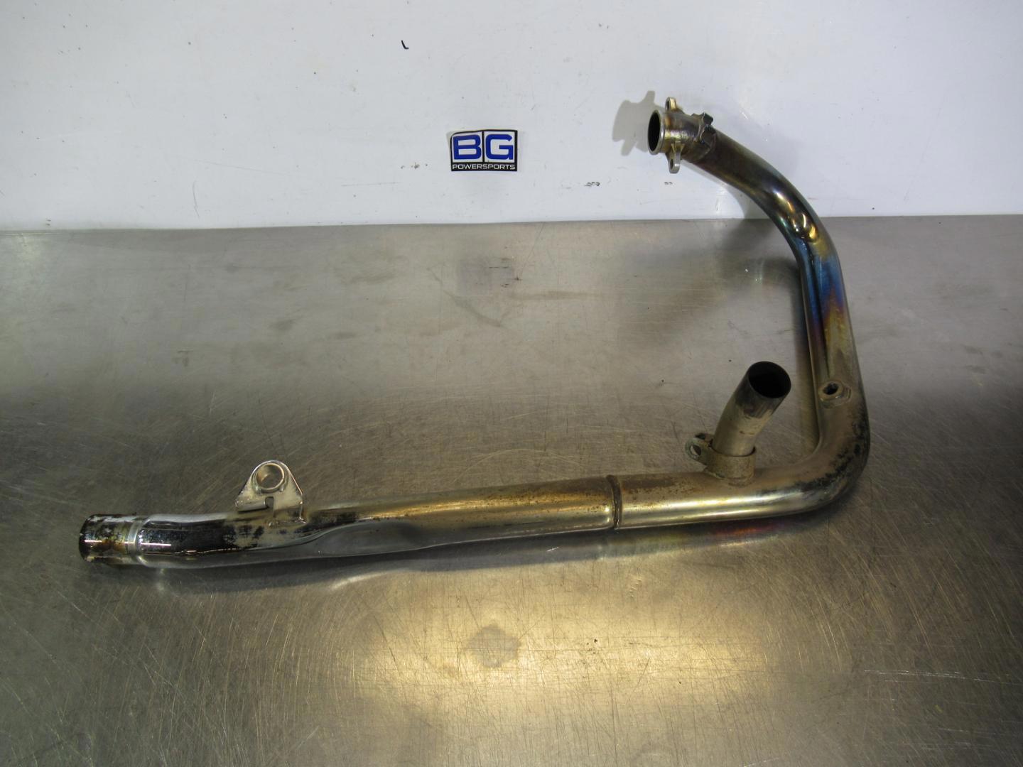 EB1383 2009 09 TRIUMPH BONNEVILLE LEFT-HAND LH HEADERS EXHAUST PIPE