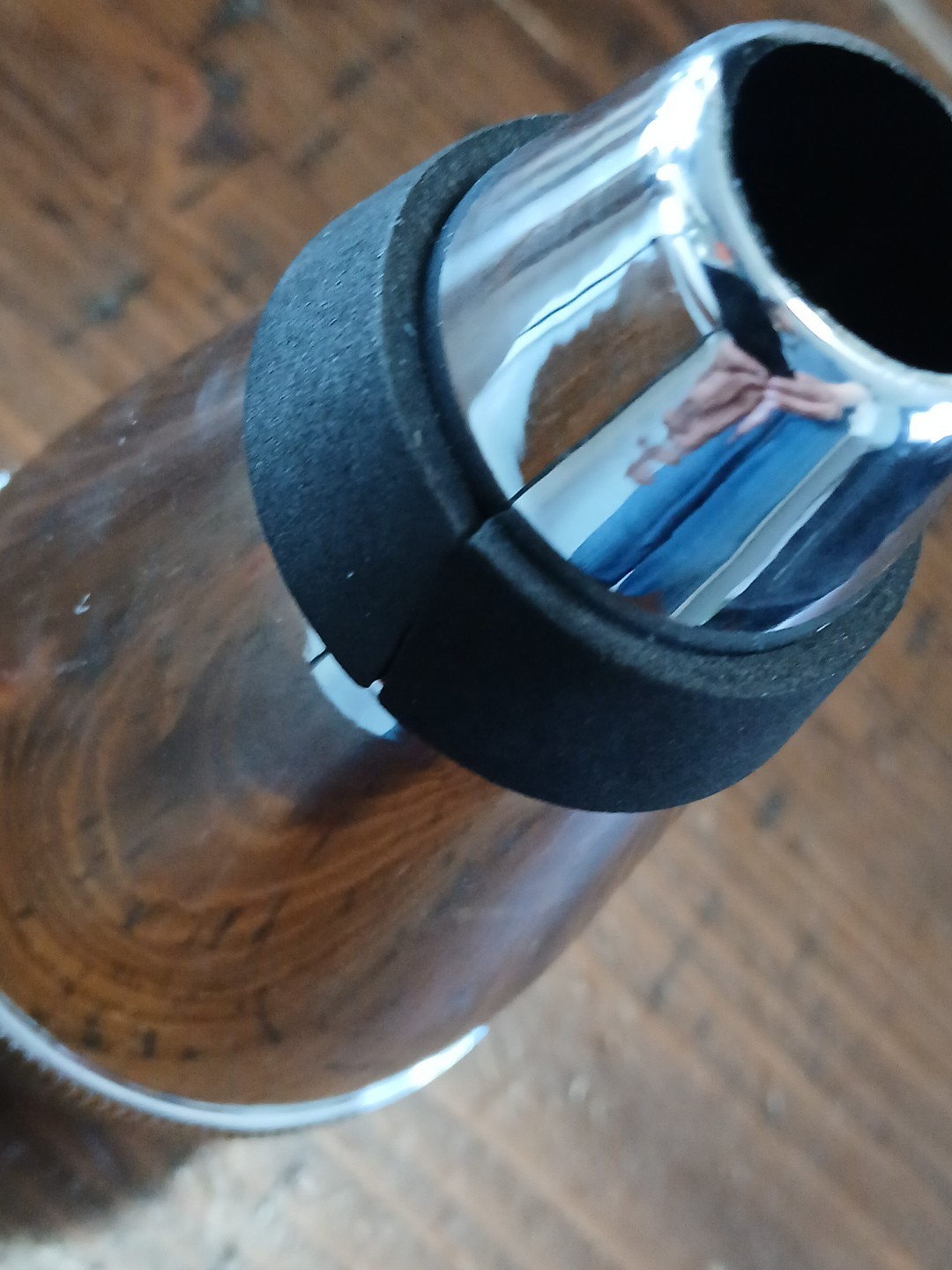 Trumpet Mute - Plastic - Silver Color.