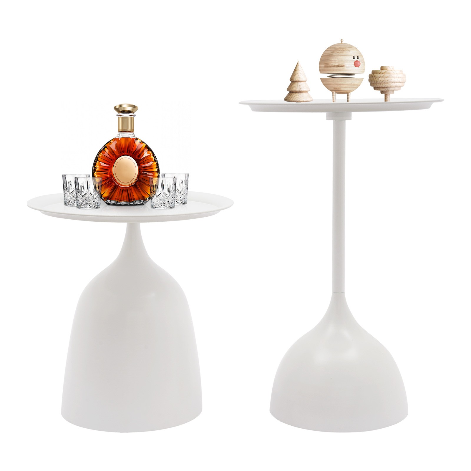 Side Tables, Round Side Table Set, Round Coffee Table, End Table Set
