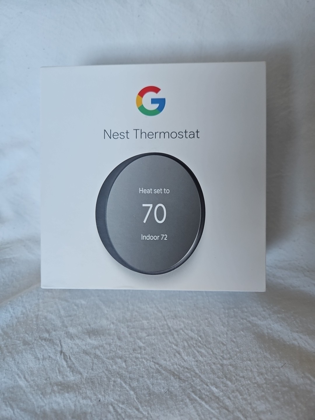 Nest Thermostat Charcoal Opened Box/Unused. Never Used.