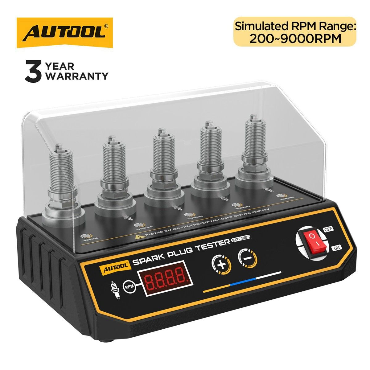 Spark Plug Tester Automotive Engine ignition coil test tool Diagnostic Analyzer