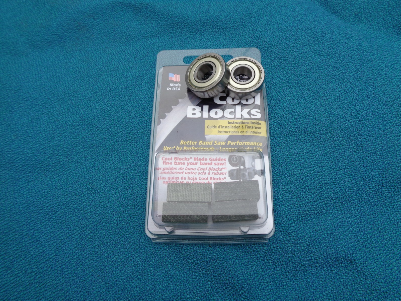 OLSON COOL BLOCKS AND THRUST BEARINGS FOR SEARS CRAFTSMAN 113.243411 BAND SAW