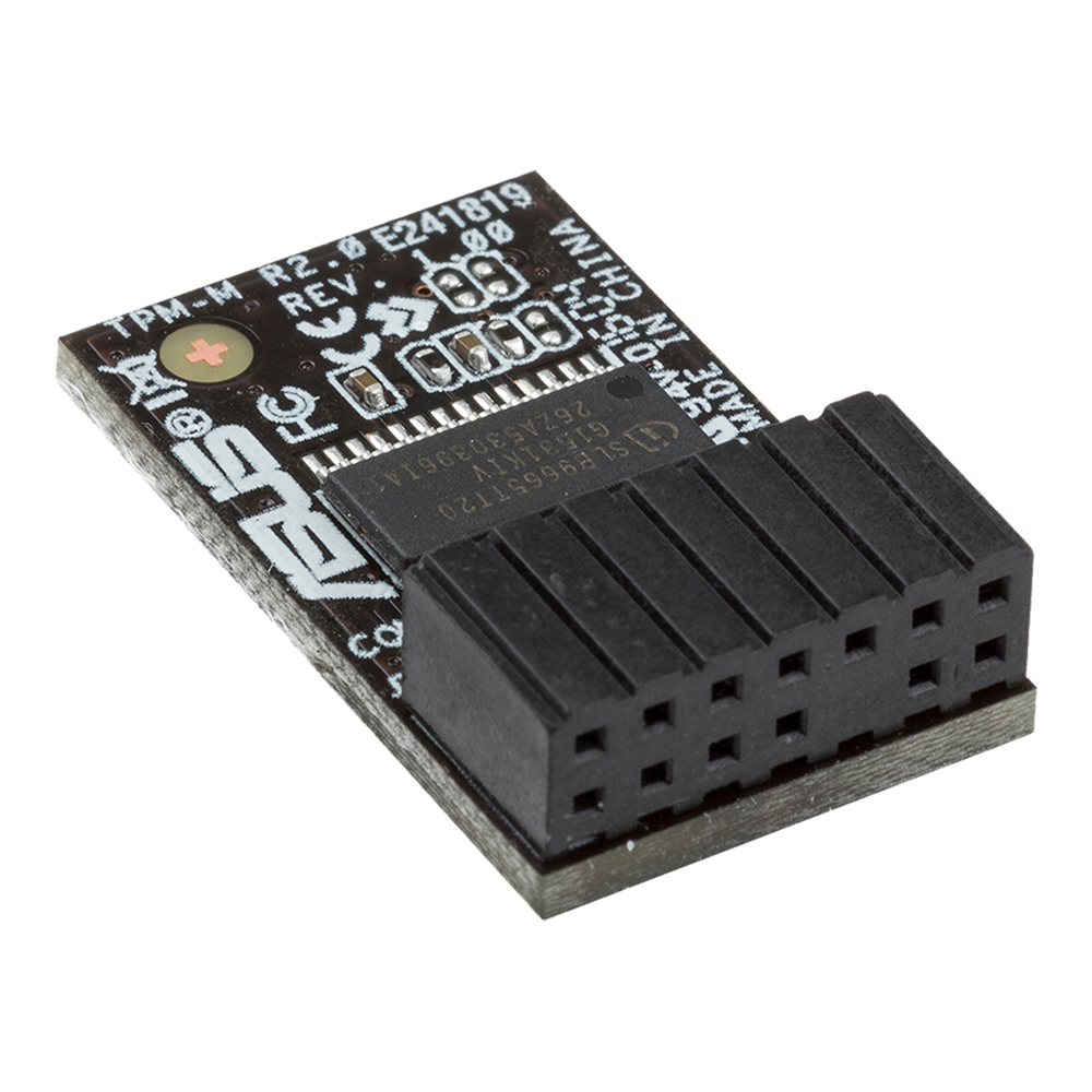 ASUS TPM-M R2.0 TPM 2.0 Module (14-1 Pin) Trusted Platform Module LPC