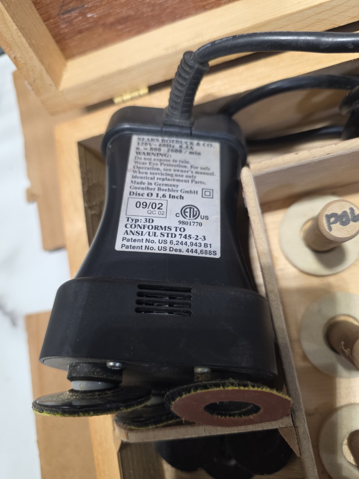 Craftsman 3-D Handheld Sander Variable Speed Tested-Works With Extras