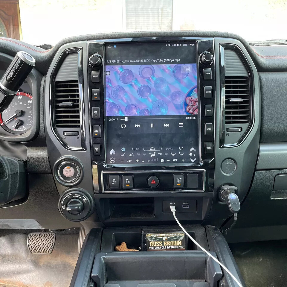 NEW 13" Car Stereo Radio Auto Android Carplay 6+128GB For Nissan Titan 2020-2024