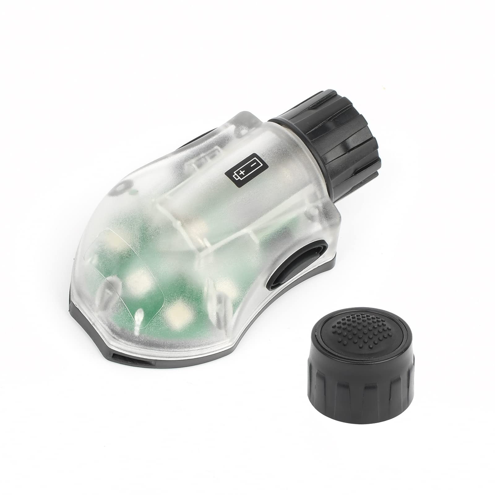 NOBUHIRO Tactical Helmet Light - IR Strobe + 5-Speed Green LED Strobe