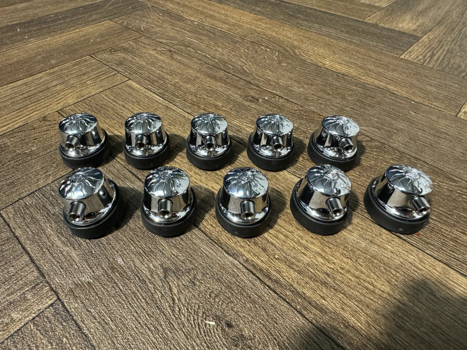 Natal Arcadia Bass Drum Spares Lugs 27mm Hardware Set Of 10 #ME138/MI5/ND11/NE2