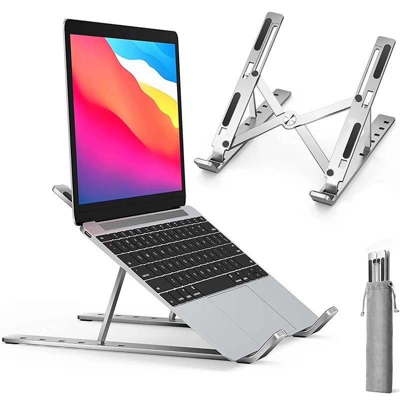 Portable Laptop Stand Aluminum Notebook Support Computer Bracket Macbook Air Pro