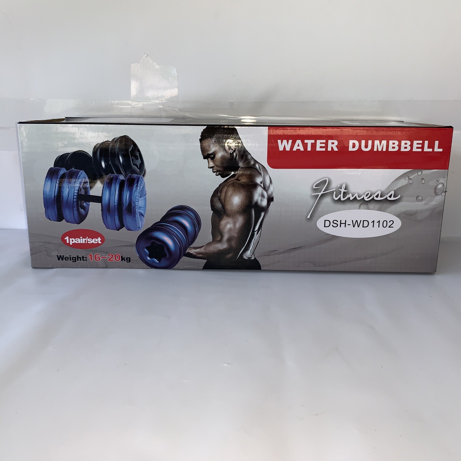 New 1 Pair-Set Water Dumbbell Weight Training Set DSH-WD1106 blue  , Free Shipp
