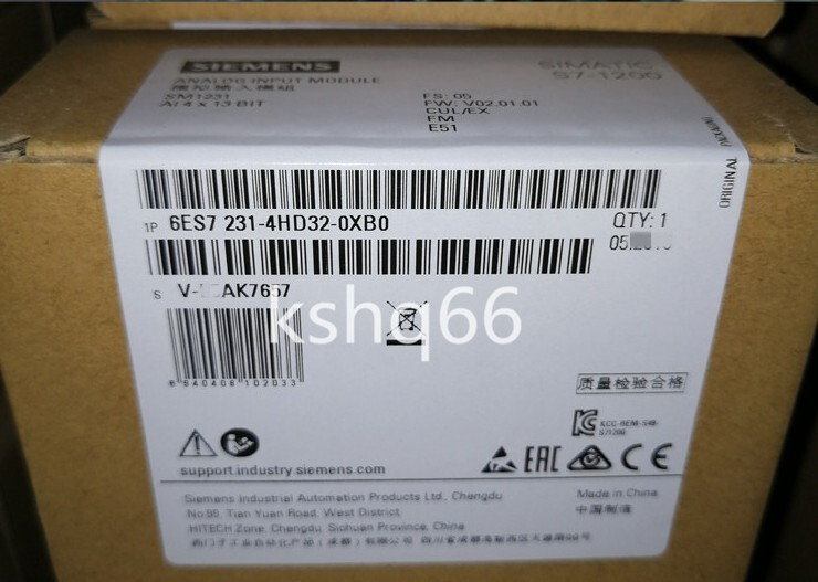 1P Siemens 6ES7 232-4HD32-0XB0 6ES7232-4HD32-0XB0 S7-1200 New Fast Delivery