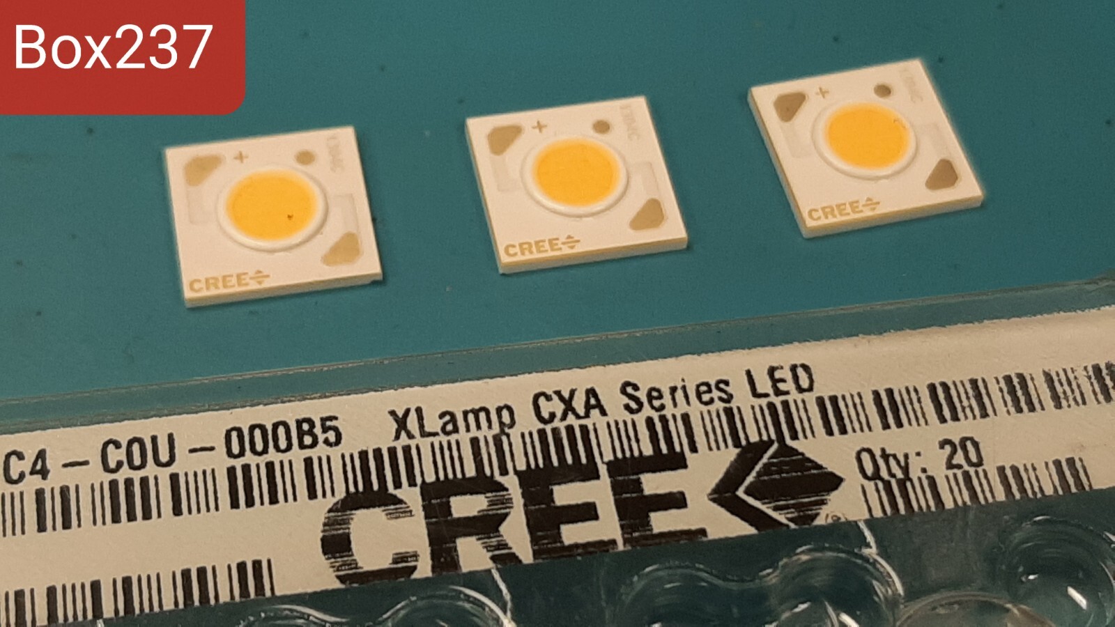 ( 3 PCS ) CXA1304-50H-C4-COU-000B5 Xlamp CXA series LED ( CREE ) COOL WHITE SQUA
