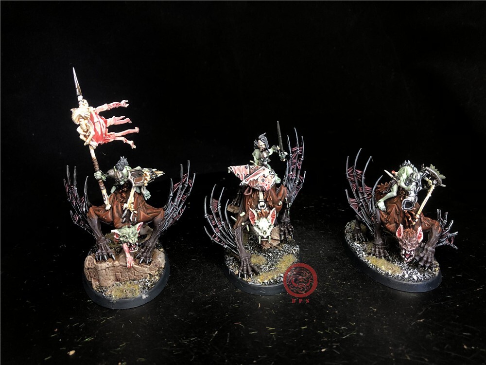 Warhammer AOS DPS painted Flesh-eater Courts Morbheg Knights SK6889