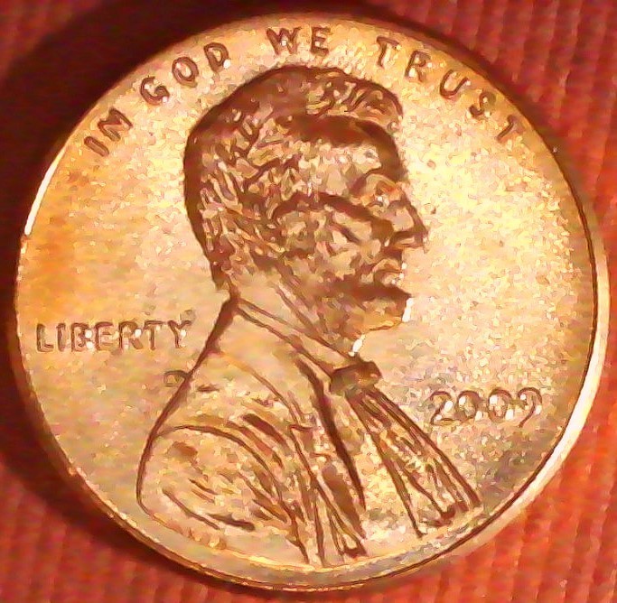 2009-P Lincoln Formative Years - WDDR-008- Error Cent