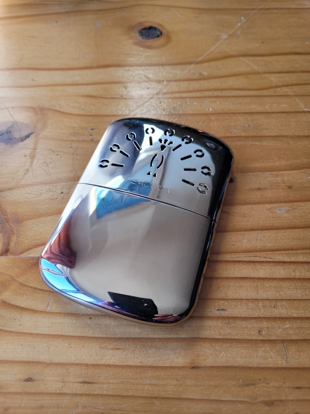 Scania Branded Peacock Hand Warmer