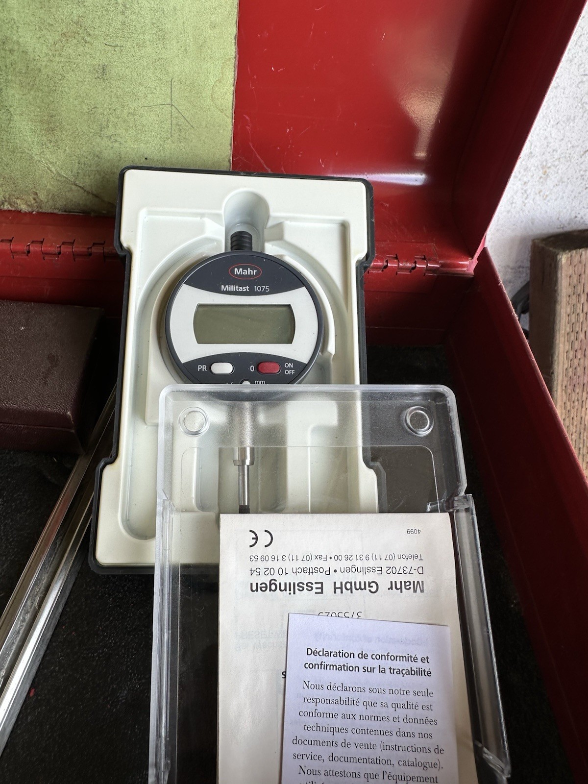 Mahr Millitast 1075 Electronic Digital Indicator Electronic Digital Indicator