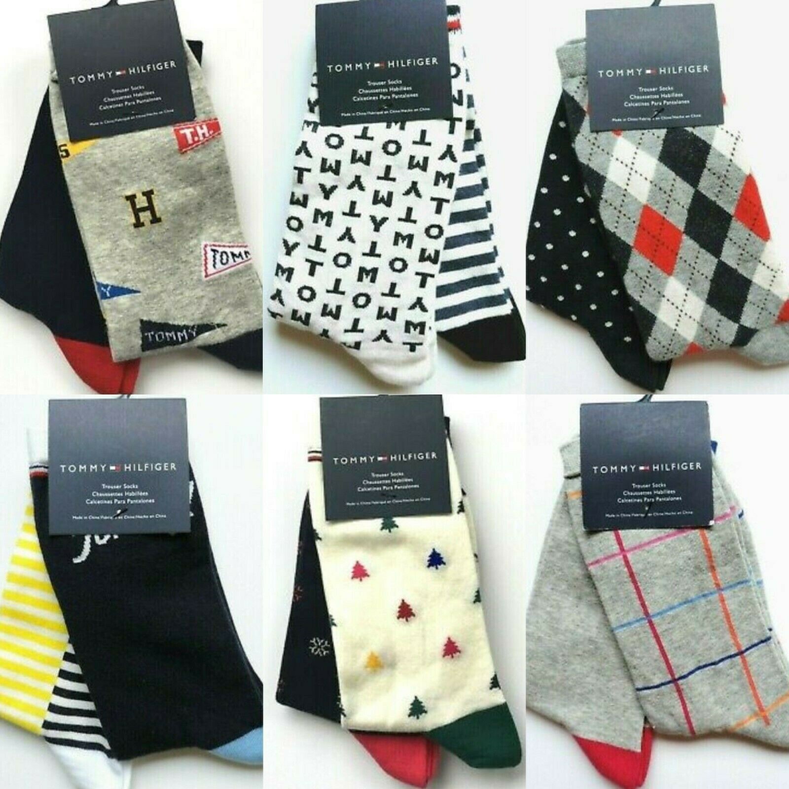 Tommy Hilfiger Women's Trouser Socks, 2-Pairs, One Size 9-11