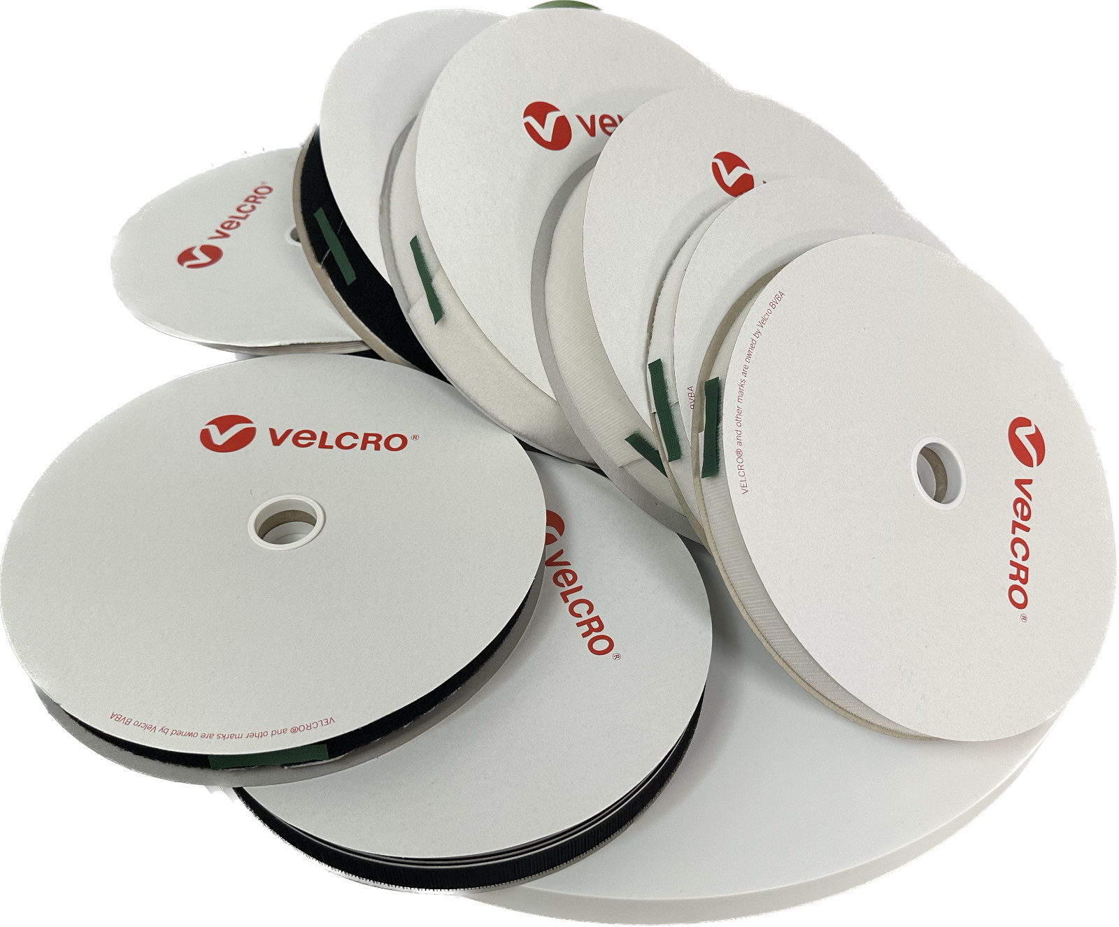 VELCRO® Brand PS18 Self Adhesive Hook and Loop Tape for PVC Vinyl 1m long