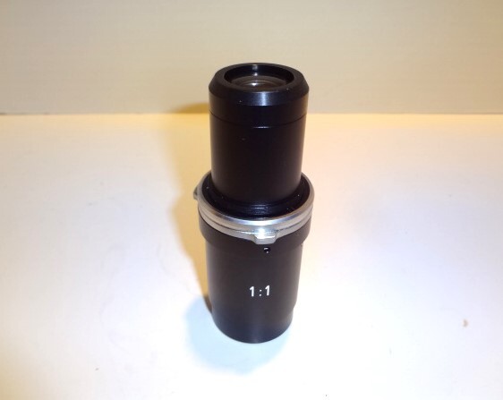 LEITZ UWM TOOLMAKERS MICROSCOPE 1:1 OBJECTIVE LENS 810547 *NEW OLD STOCK*