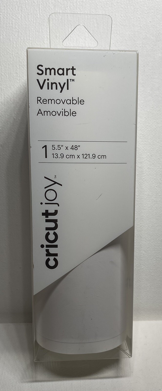 *New* Cricut JOY SMART VINYL MATTE WHITE - REMOVABLE Factory Sealed Free Ship
