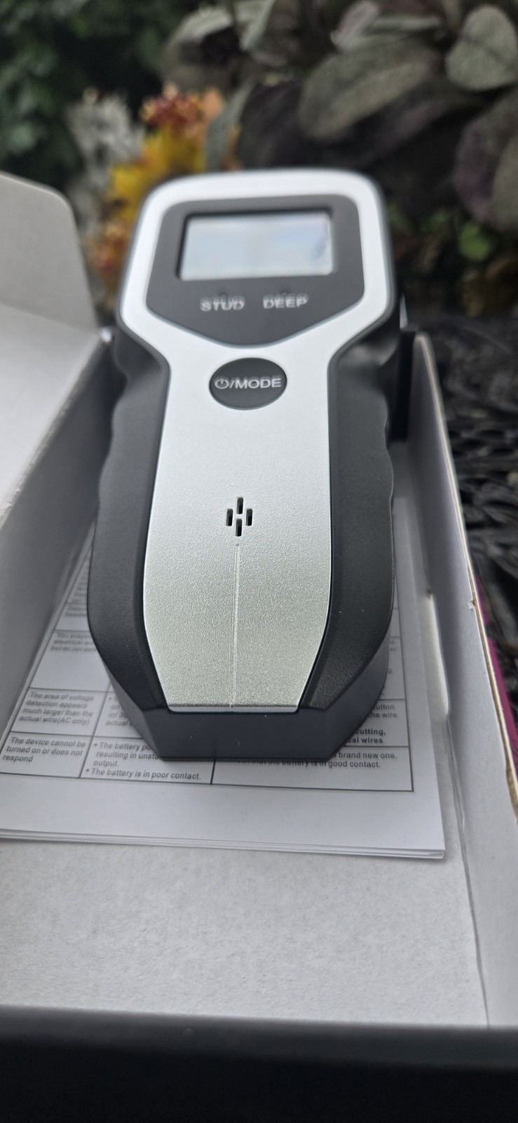 Rohs SY01 Stud Finder Wall Scanner Electronic Silver Stud Sensor Detector NIB