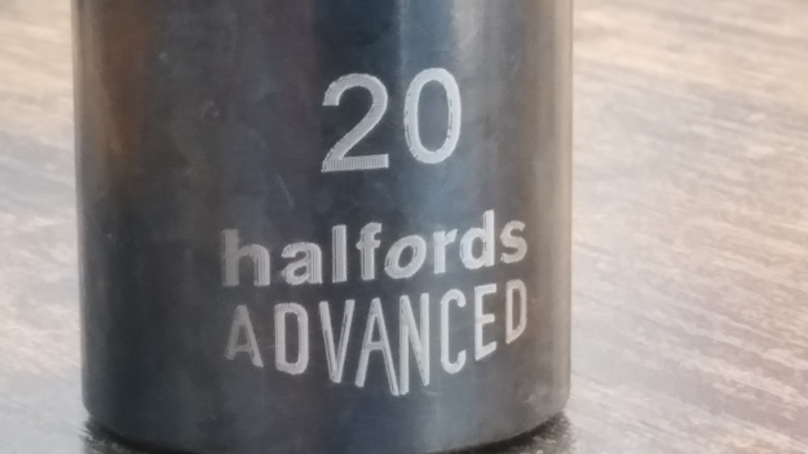 (845) 20mm HALFORDS ADVANCED 1/2 Drive Impact 6 Point Deep Socket