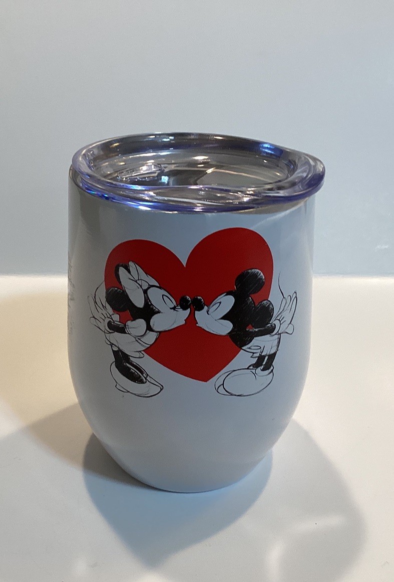 DISNEY MICKEY AND MINNIE “All We Need Is Each Other” 10 Oz Tumbler