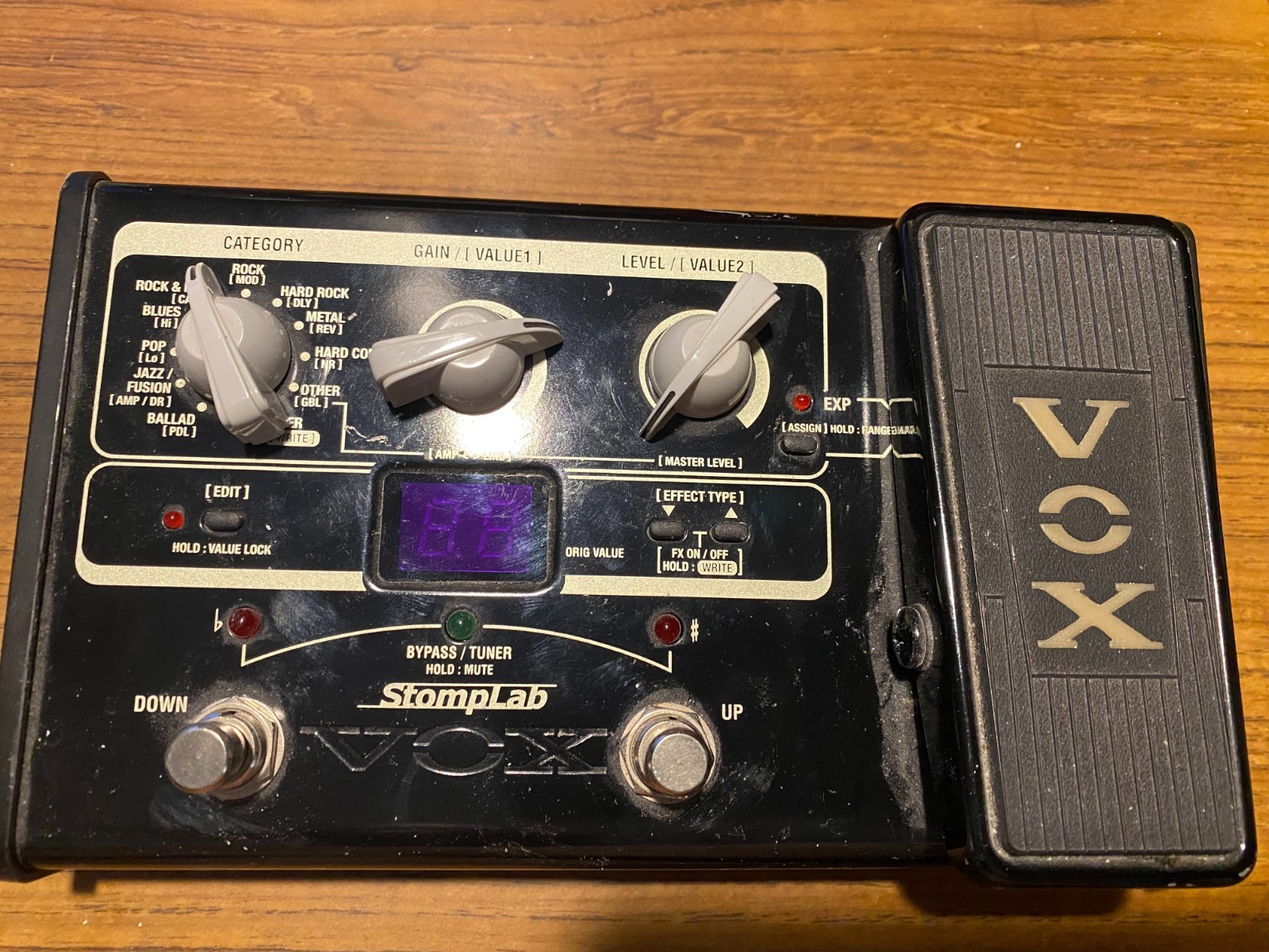 Vox Stomplab 2G Guitar Multi Effects Pedal