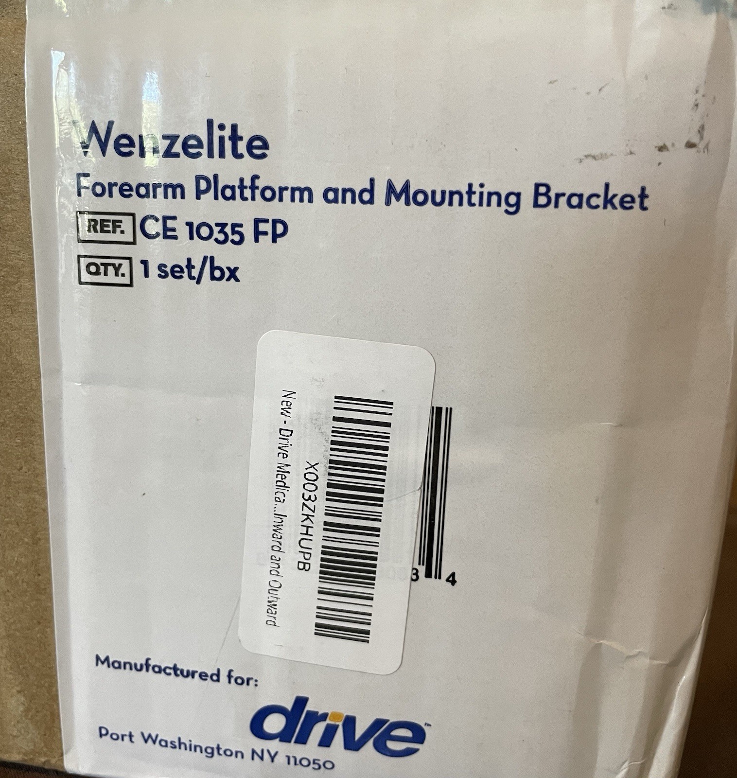 Wenzelite Set Of Forearm Platforms And Mounting Brackets #CE1035FP