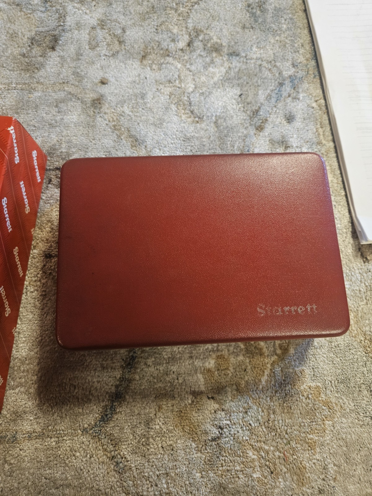 Starrett 811-5CZ Dial Indicator Set w/ Case, Dial Indicator Type