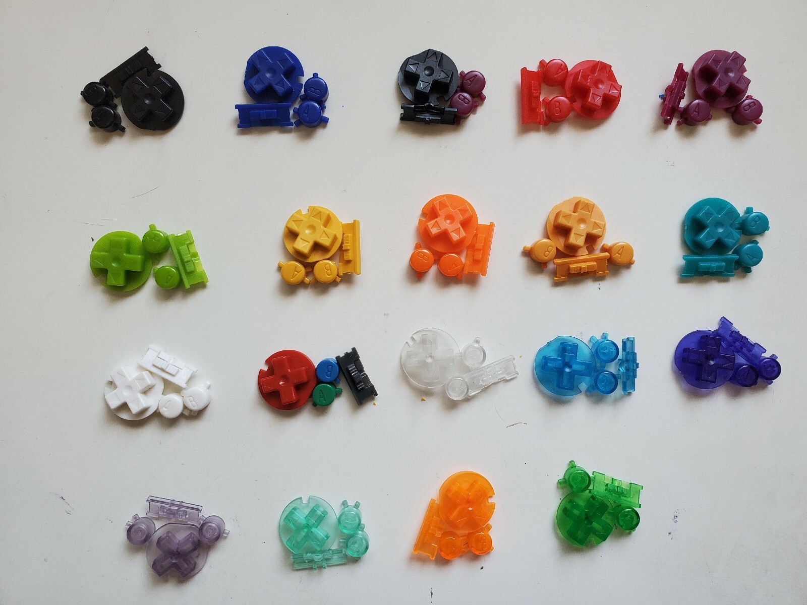 GBC Game Boy Color Replacement Button Shell Set Gameboy Color