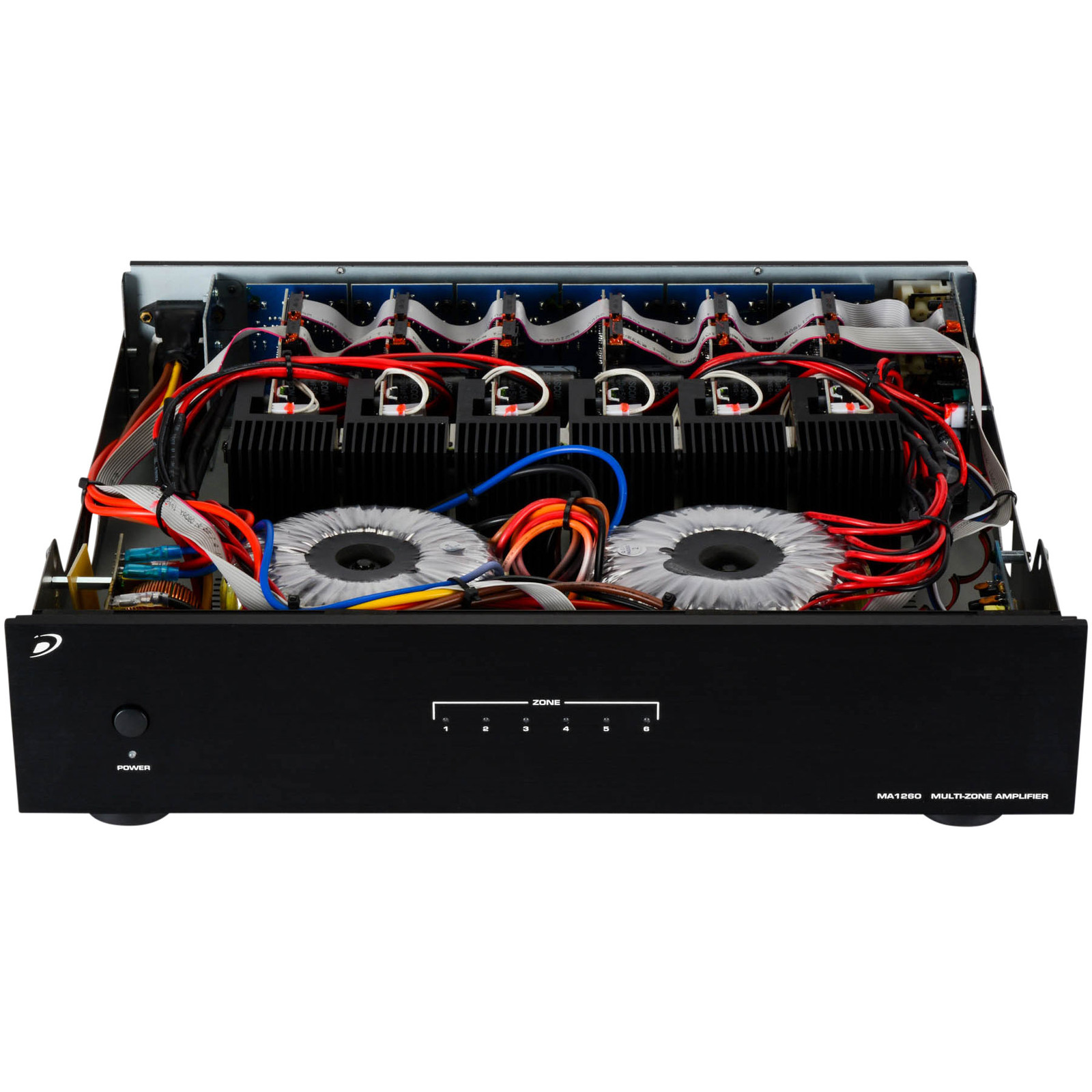 Dayton Audio MA1260 Multi-Zone 12-Channel Amplifier 60WPC