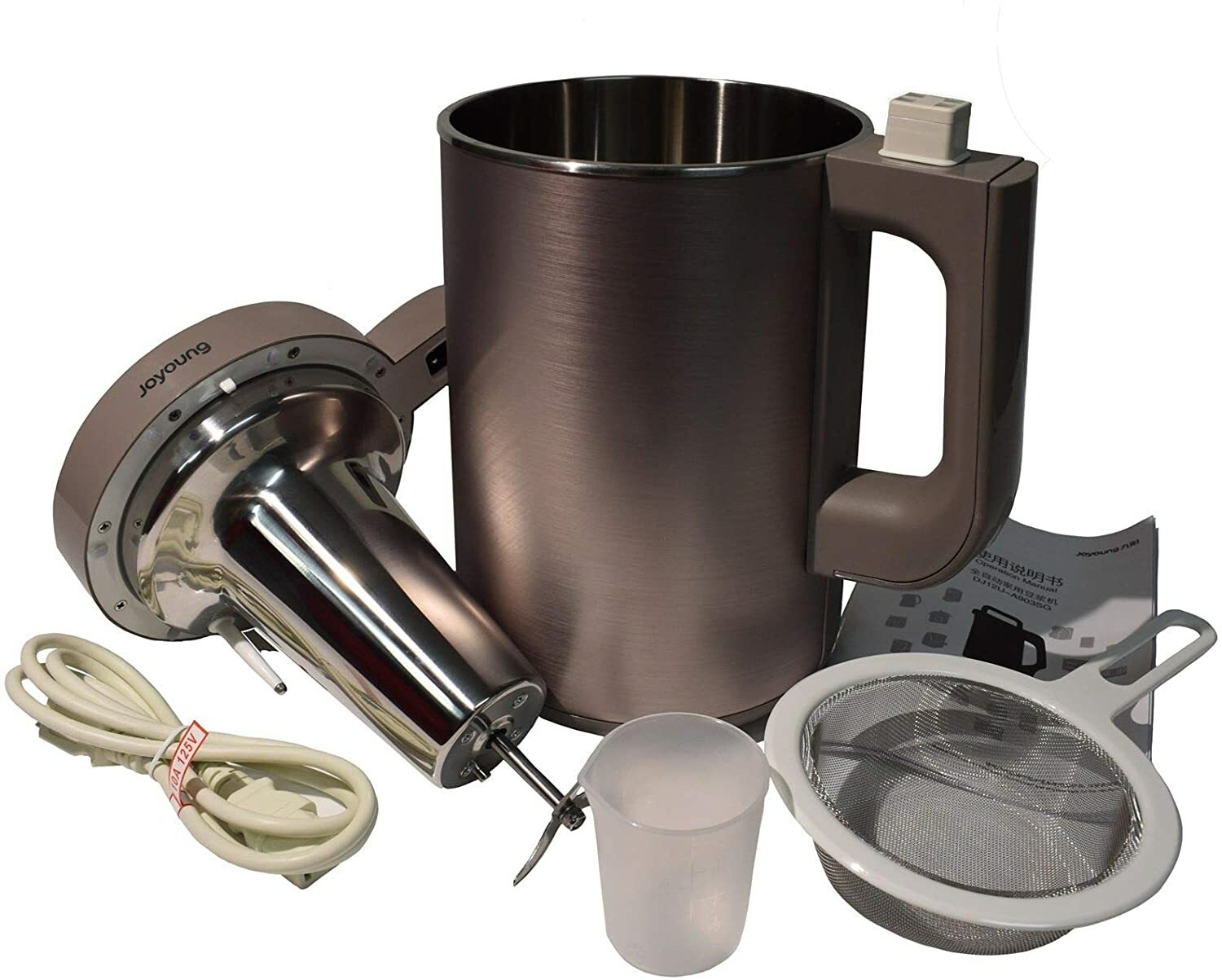 Joyoung DJ12U-A903SG Fully Automatic Soy Milk Maker 120V 1.2Liters New