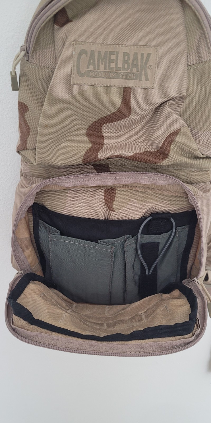 CAMELBAK Brown Camoflouge Cordura By Dupont, Bladder 100 Ounces