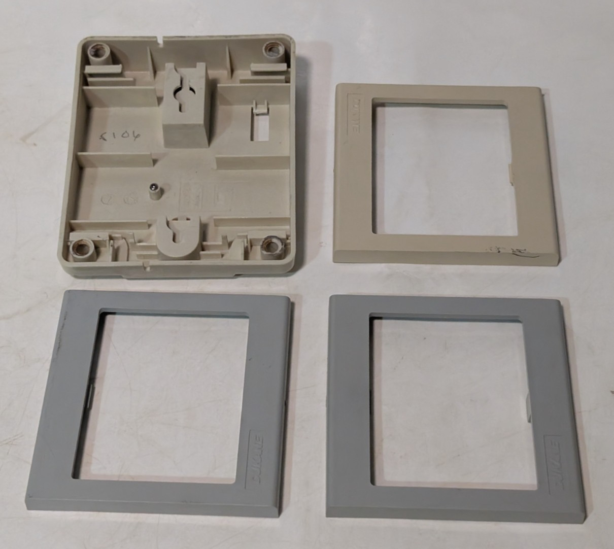 (4) Dukane Patient Monitor Bezel and Frame Components, As Shown *Parts Only*