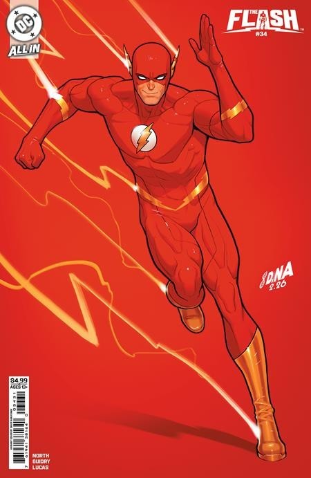 FLASH #34 DAVID NAKAYAMA VARIANT COVER NM DC COMICS 2026