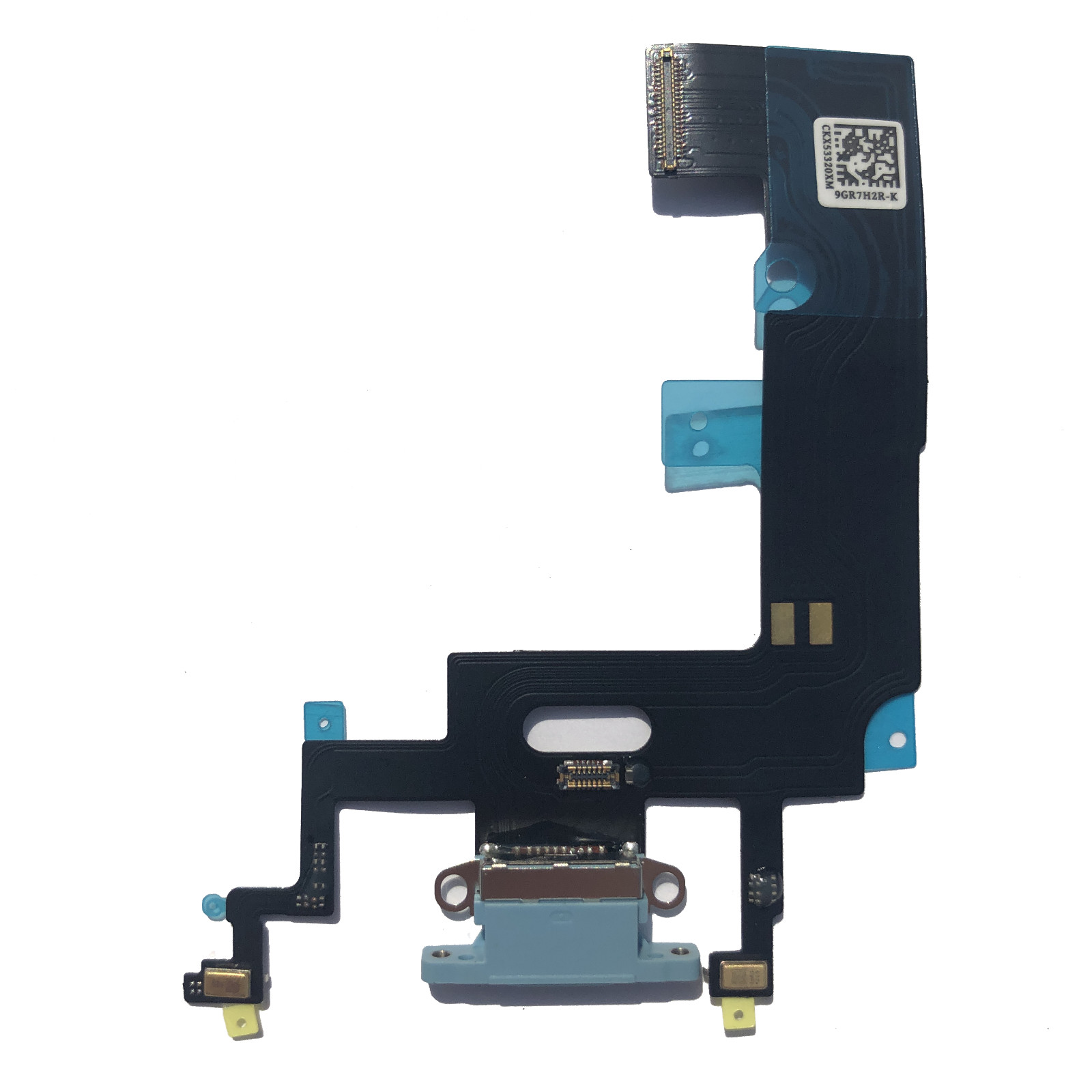 OEM Charger Charging Port Dock Flex Cable Mic Replacement for iPhone XR Blue