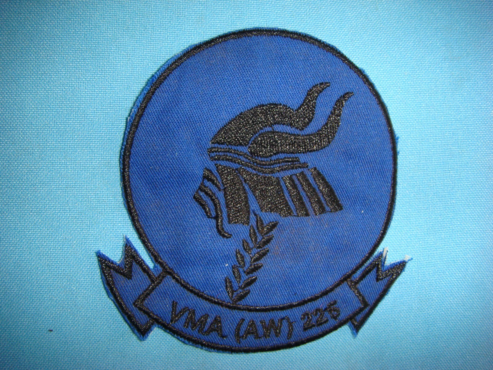 VIETNAM WAR PATCH, USMC ALL WEATHER ATTACK SQUADRON VMA (AW)-225 " VIKINGS "