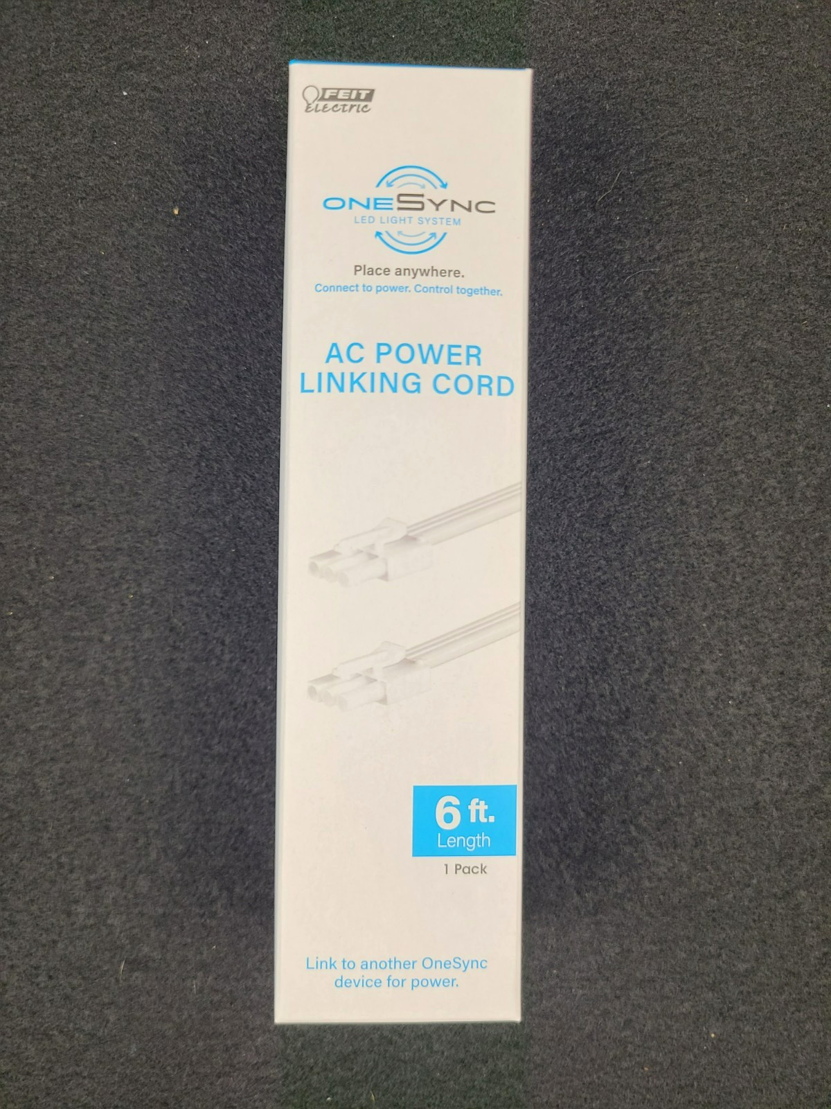 Feit OneSync 6 Ft AC Power Linking Cord NEW