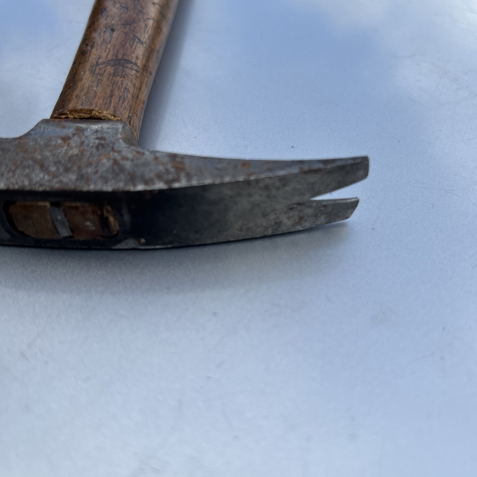 Vintage Stanley Tack Hammer. Wood Handle