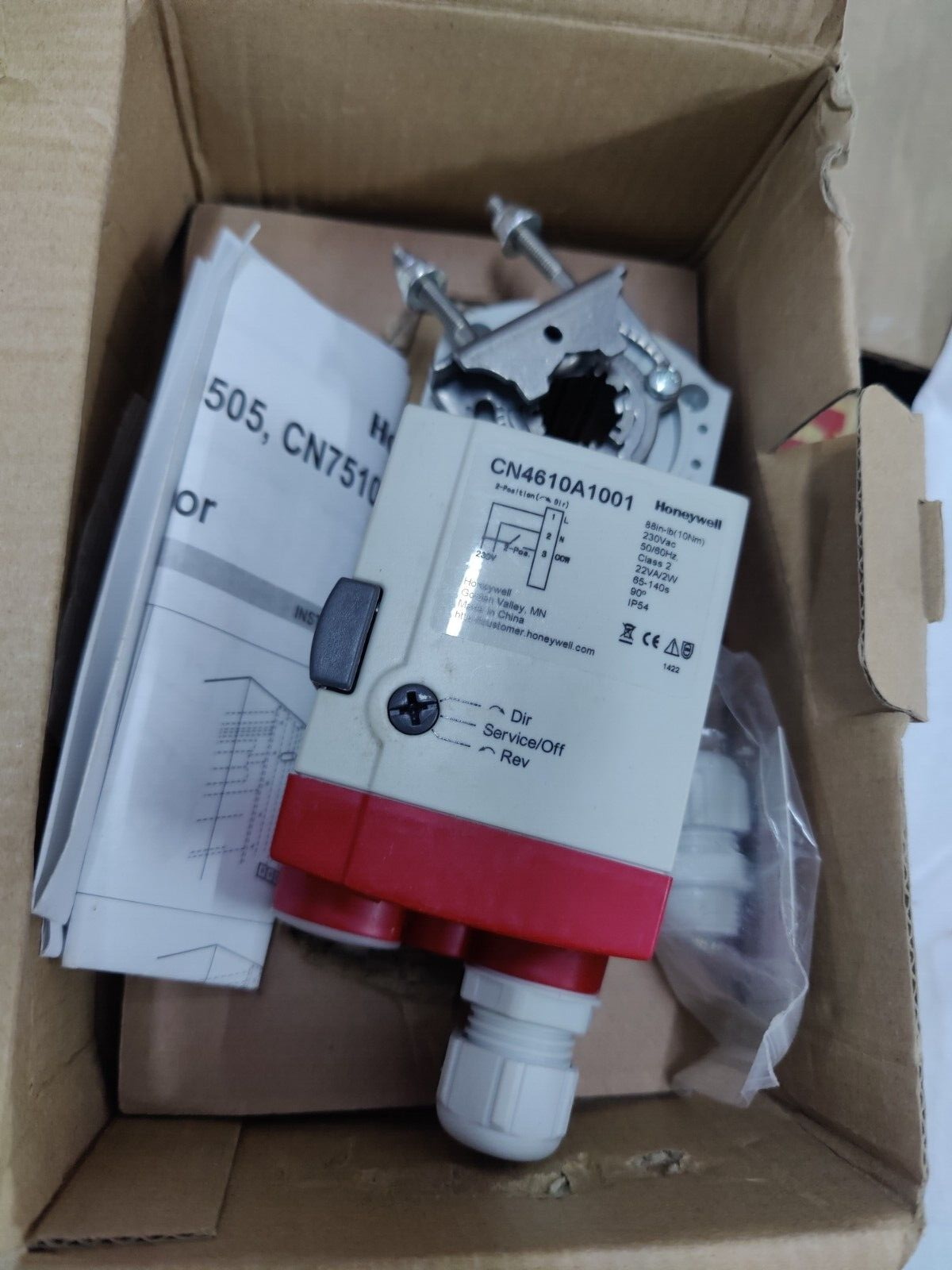 HONEYWELL CN4610A1001 Damper Actuator