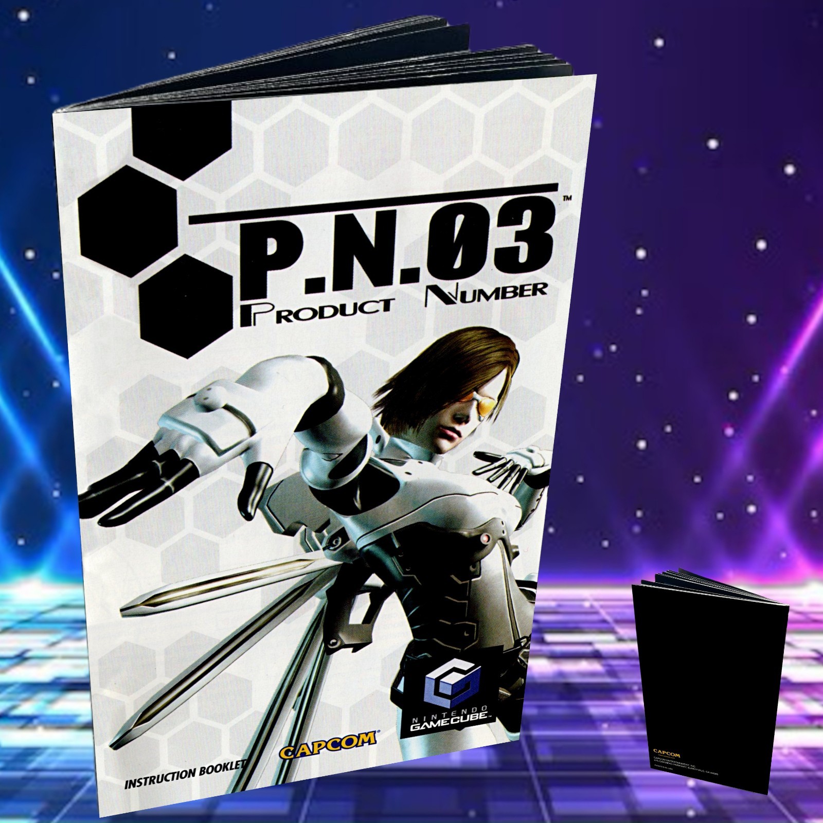 Replacement Manual for - P.N. 03 - GameCube Instruction Booklet