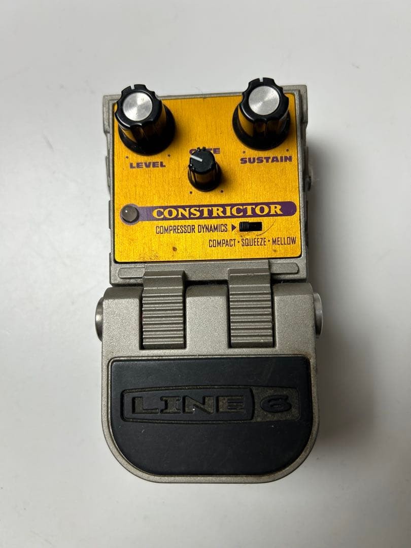 LINE 6 Constrictor Compressor Guitar Effects Pedal Used