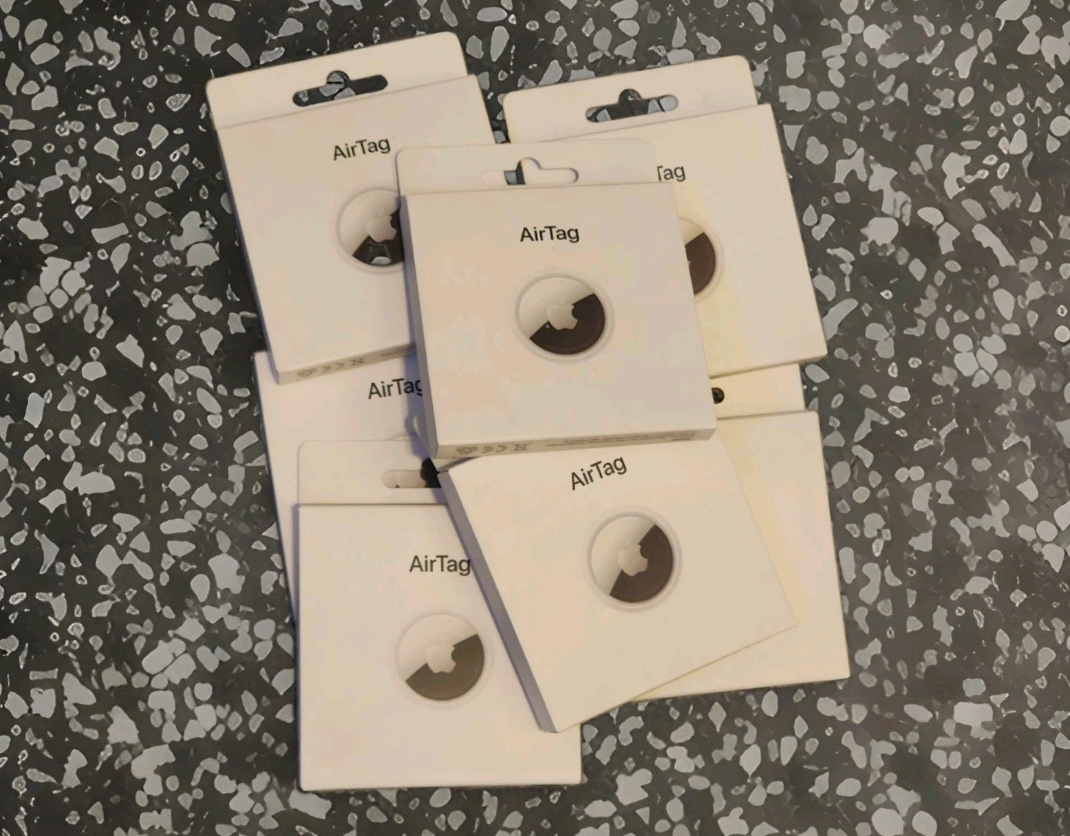 LOT OF 7 Apple AirTag Bluetooth Tracker 1 Pack MX532LL/A Model A2187 SEALED