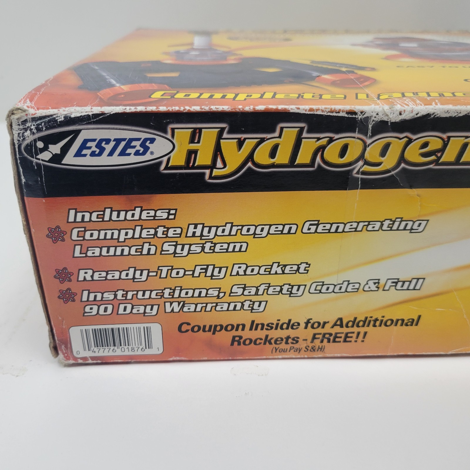 Estes Hydrogen Rocket (Model 1876) STEM Science Toy New With Open Box