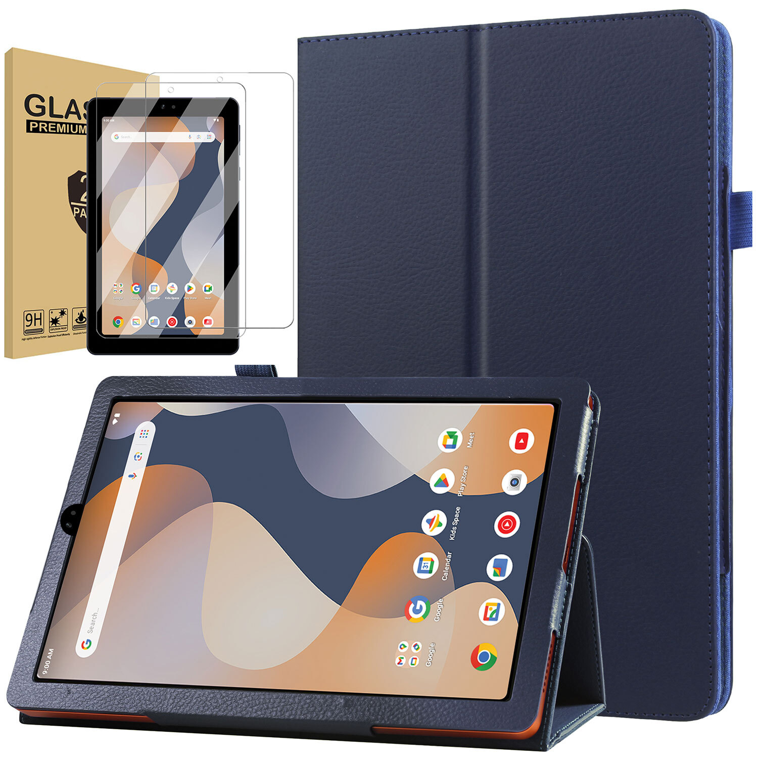 ONN 8 inch Case Folding Stand Protective Cover for Onn 8" Kids Tablet 2024 Model
