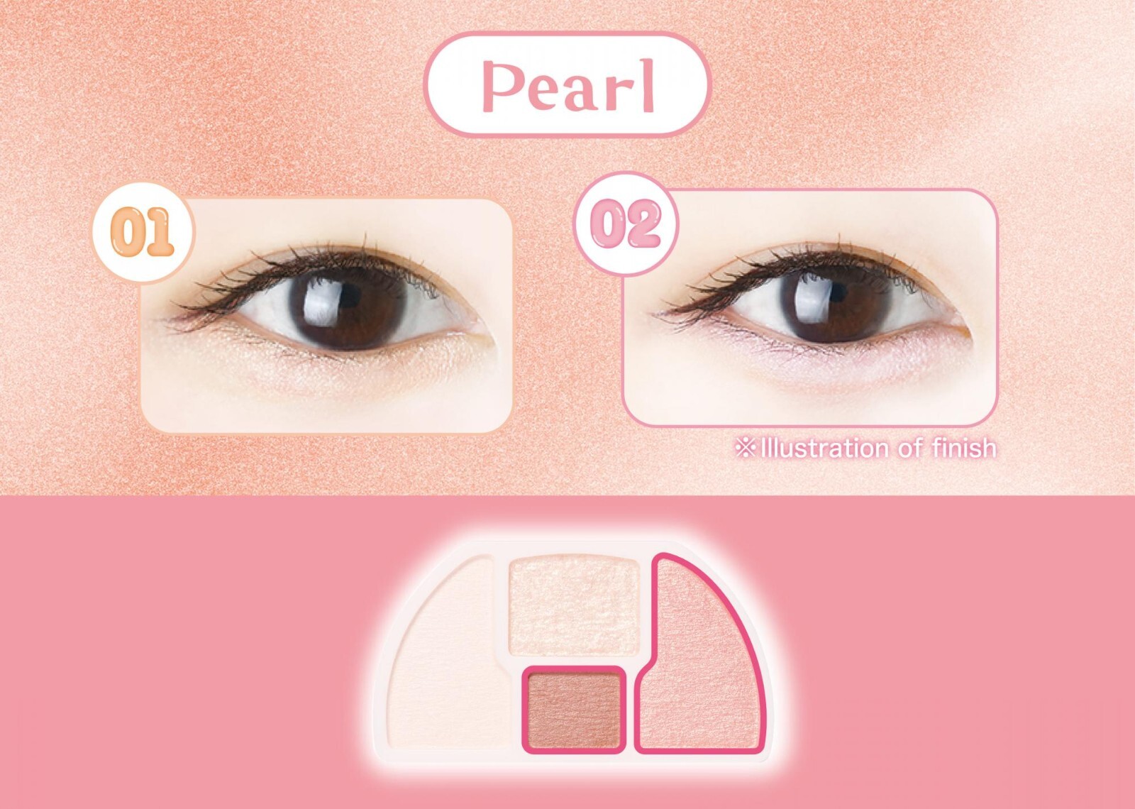 CANMAKE Under-eye palette Plumpuku Coordination Eyes US SELLER